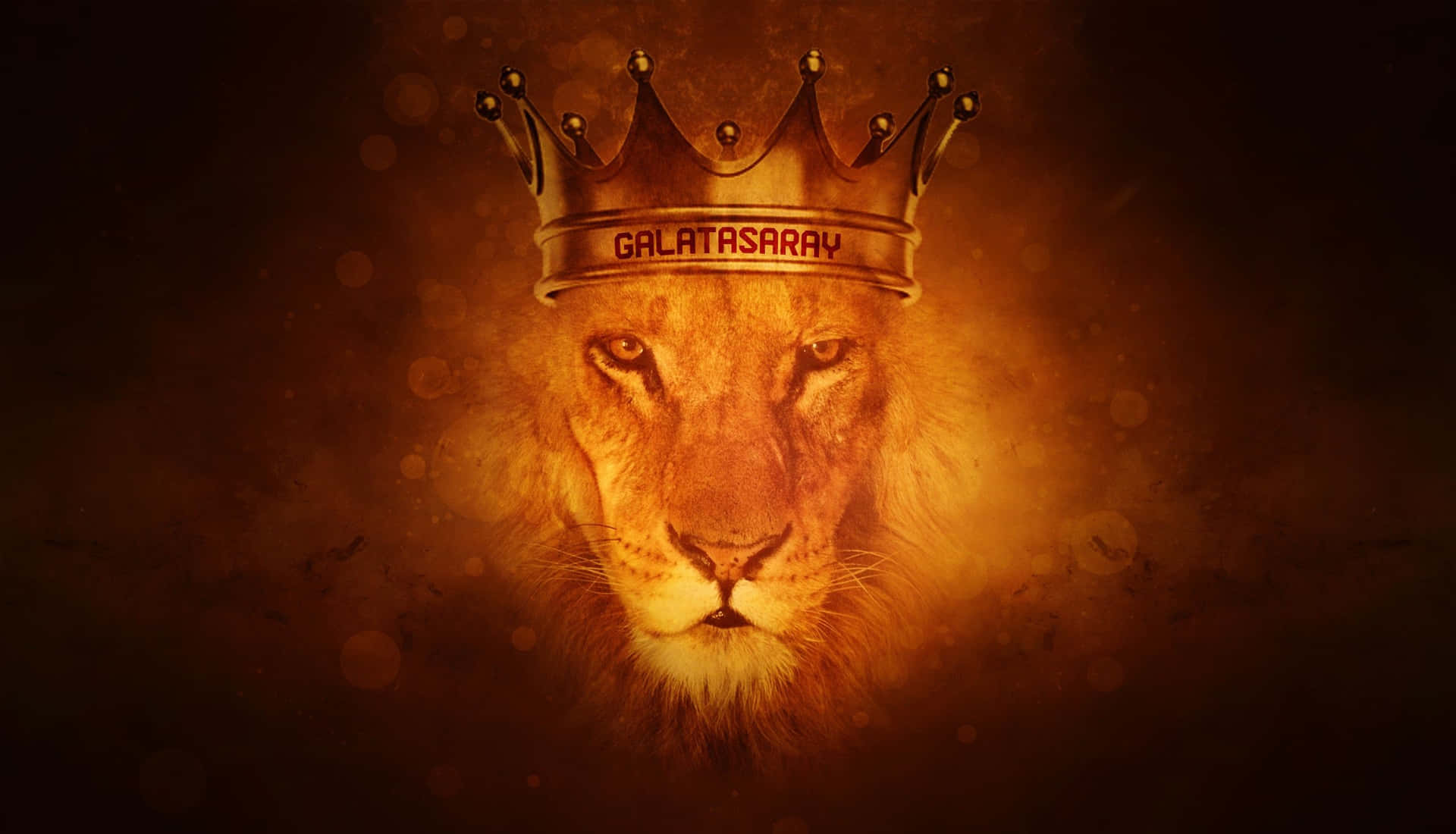 Majestic Lion Of Judah In A Vibrant Artistic Representation Wallpaper
