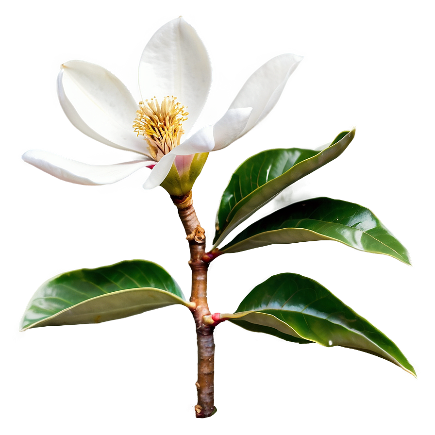 Majestic Magnolia Flower Png Iap PNG