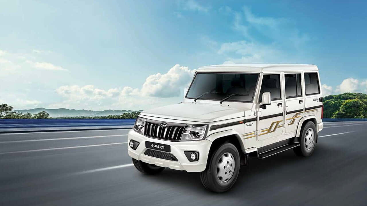 Majestic Mahindra Bolero In The Wilderness Wallpaper