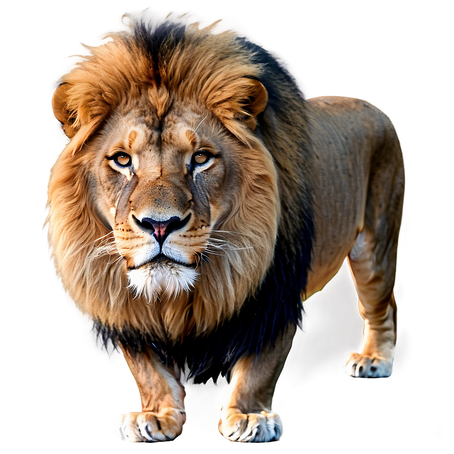 Majestic Male Lion Mane Png Bgs PNG