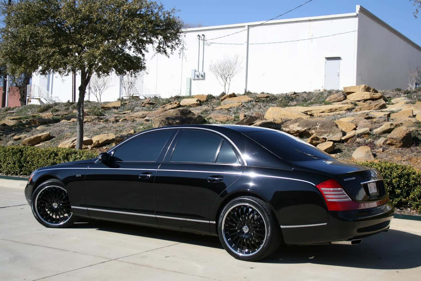 Majestic Maybach 57 In Full Glory Wallpaper