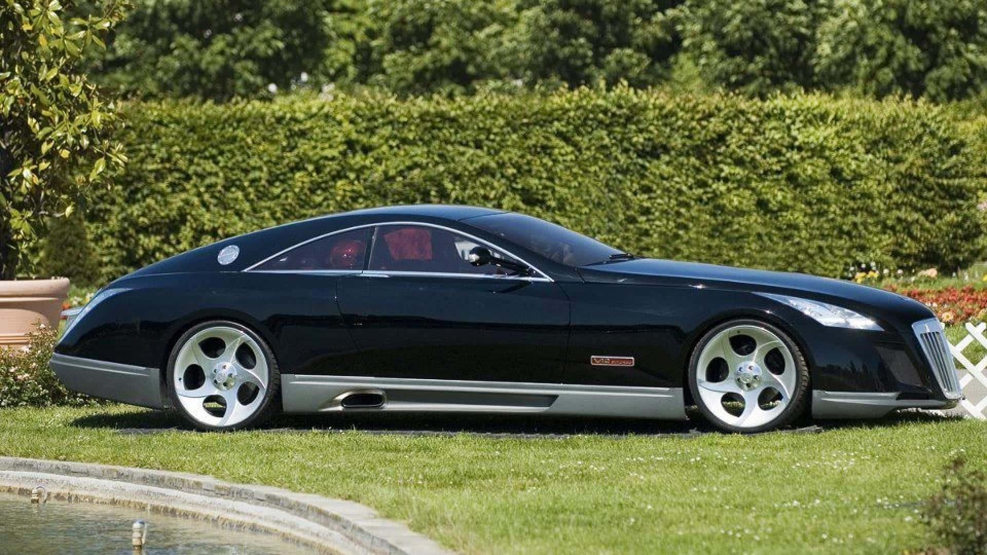 Majestic Maybach Exelero Showcasing Ultimate Luxury And Performance Wallpaper