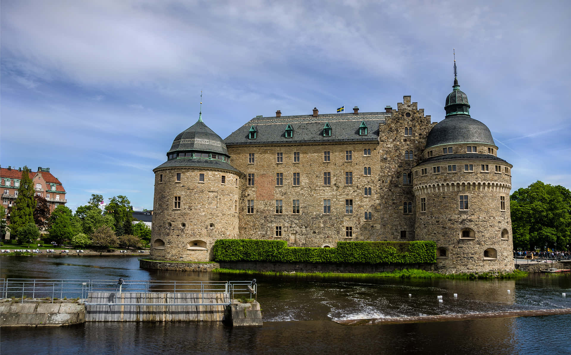 Majestic Medieval Castle At Twilight