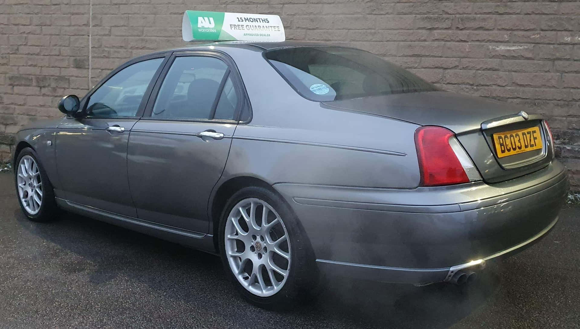 Majestic Mg Zt Cruising On The Open Road Wallpaper