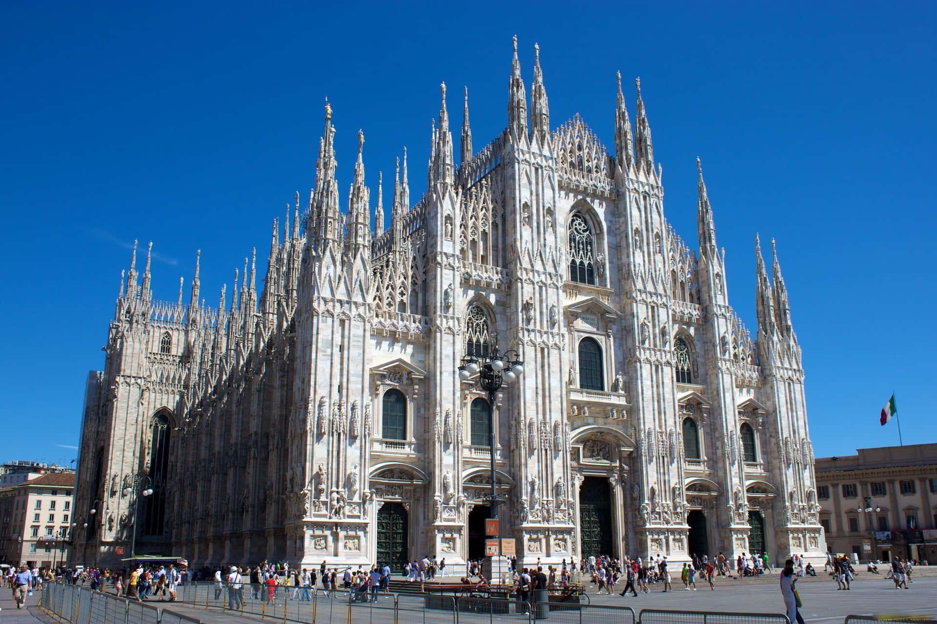Majestic Milan Cathedral Wallpaper