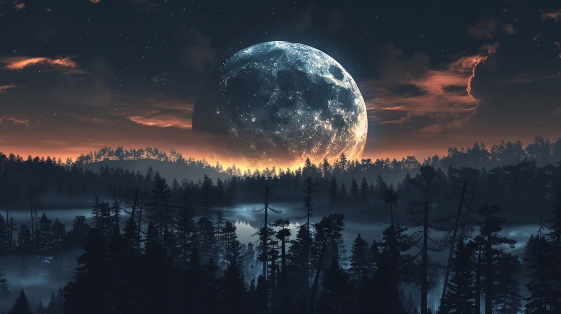 Majestic_ Moonset_ Over_ Forest_ Landscape.jpg Wallpaper