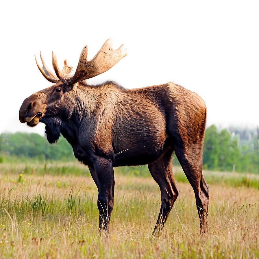 Majestic Moose In Maine Png Tmy PNG