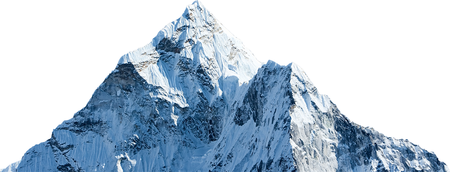 Majestic Mountain Peak Panorama PNG