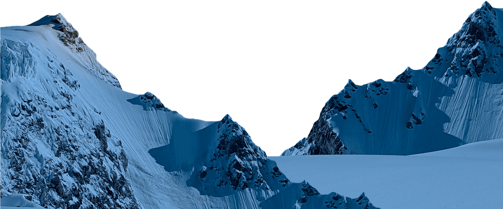 Majestic Mountain Peaks Panorama PNG