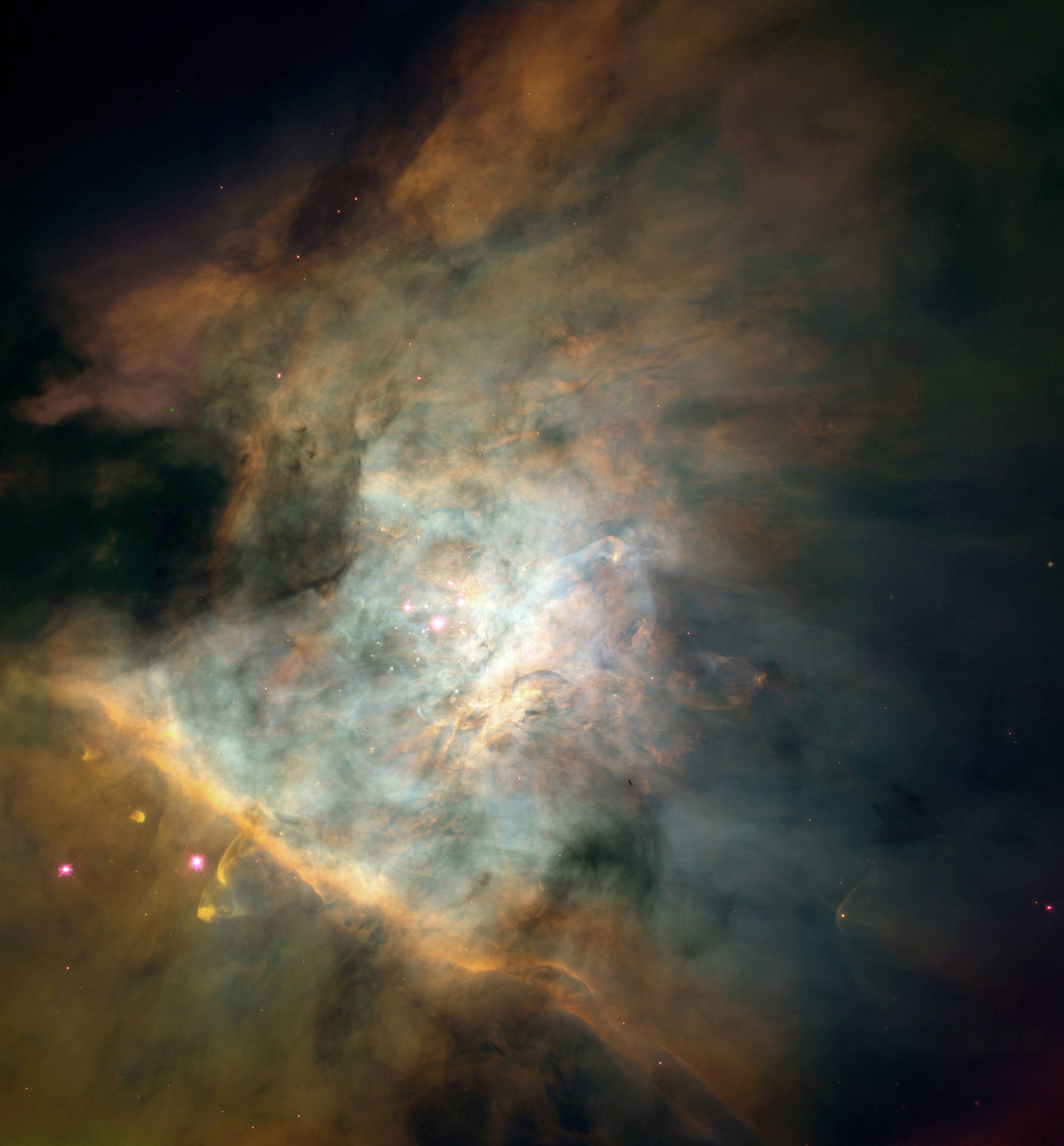 Majestic Nebula In Deep Space Wallpaper