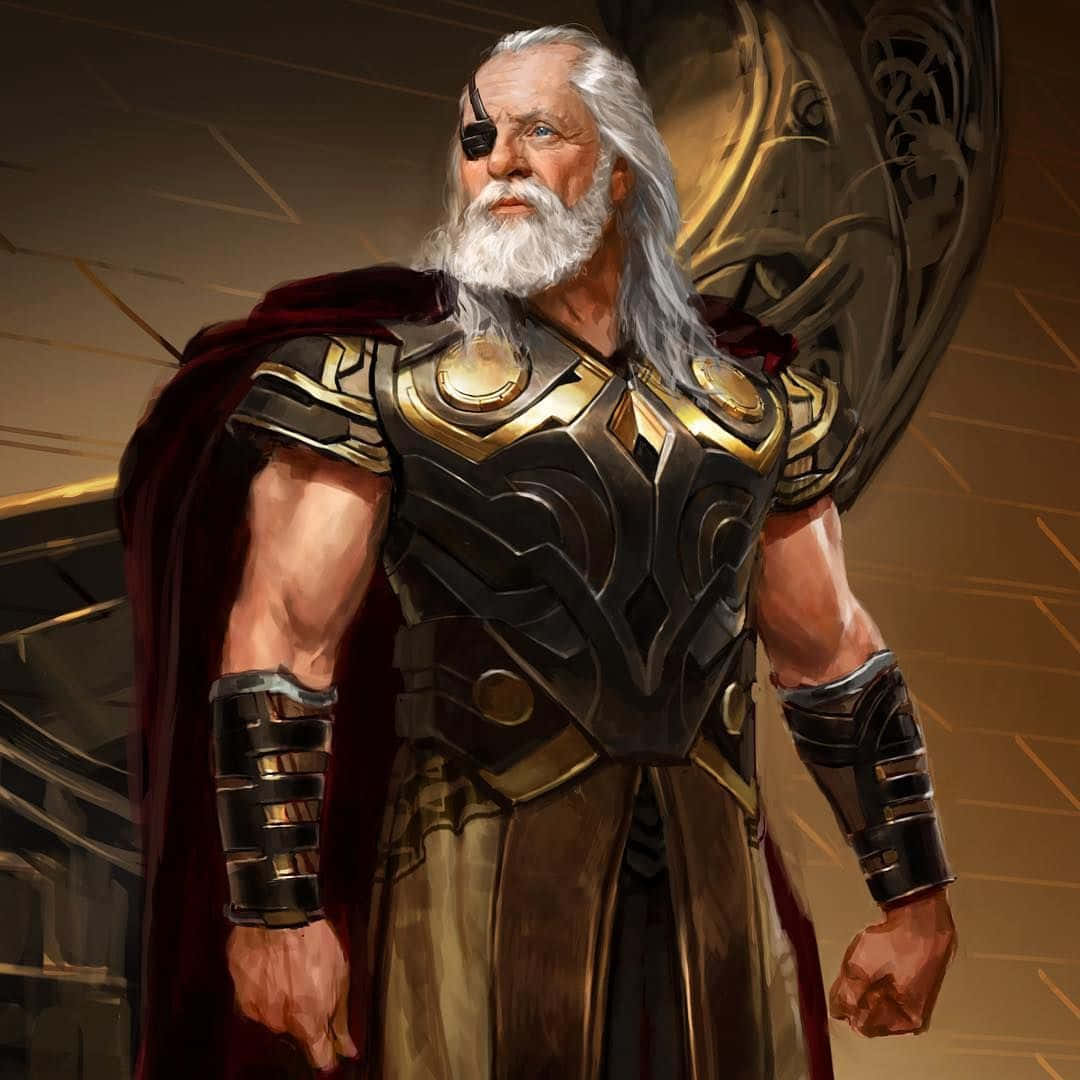 Majestic_ Odin_ Artwork Wallpaper