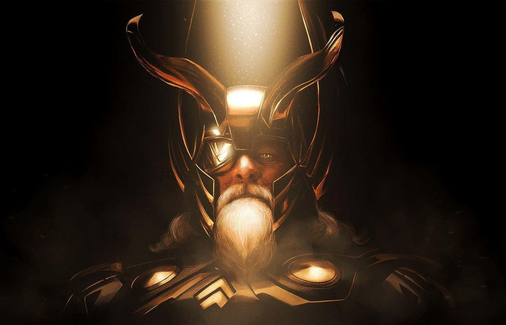 Majestic_ Odin_ Portrait Wallpaper