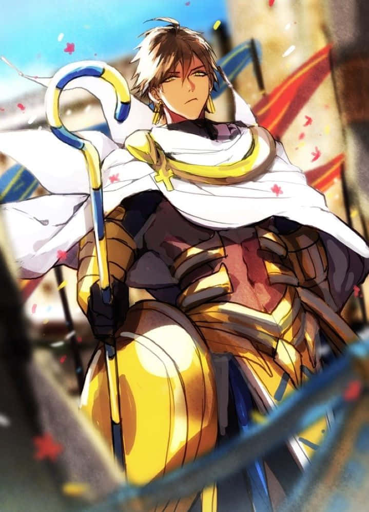 Majestic Ozymandias From Fate Grand Order Wallpaper