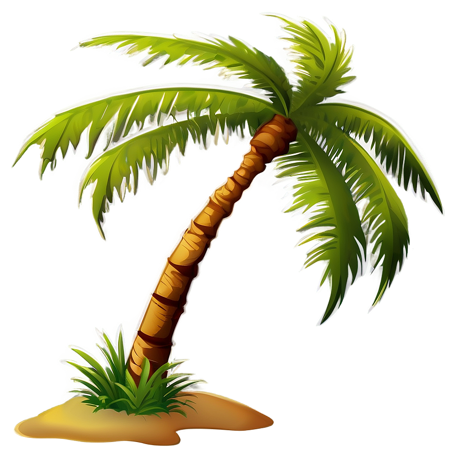 Majestic Palm Tree Silhouette Png 06262024 PNG