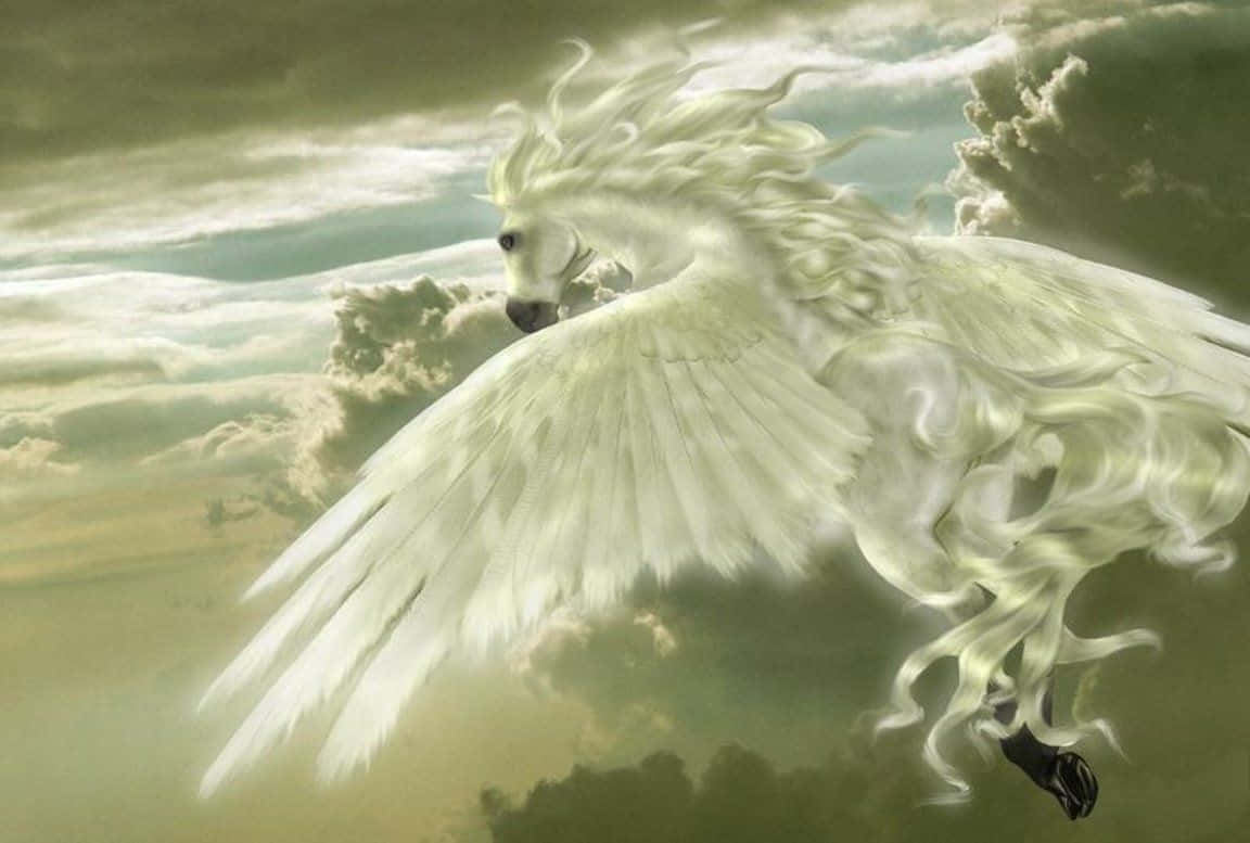 Majestic_ Pegasus_ In_ Clouds.jpg Wallpaper