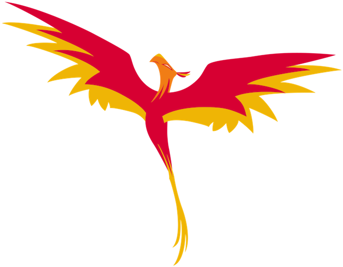 Majestic Phoenix Illustration PNG