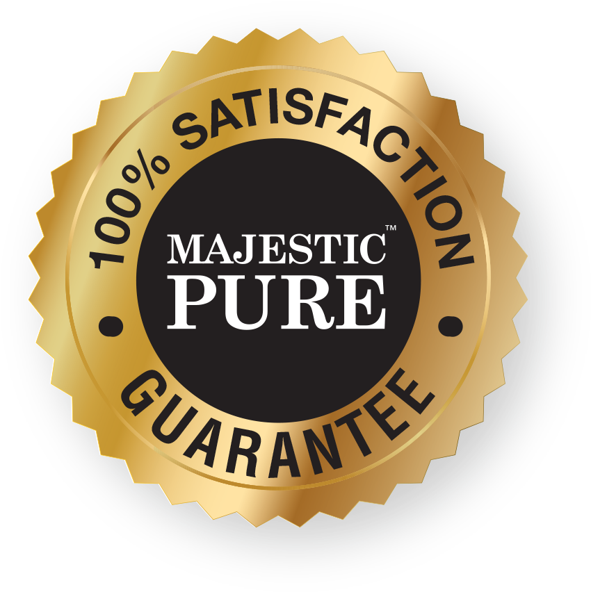 Majestic Pure Satisfaction Guarantee Seal PNG