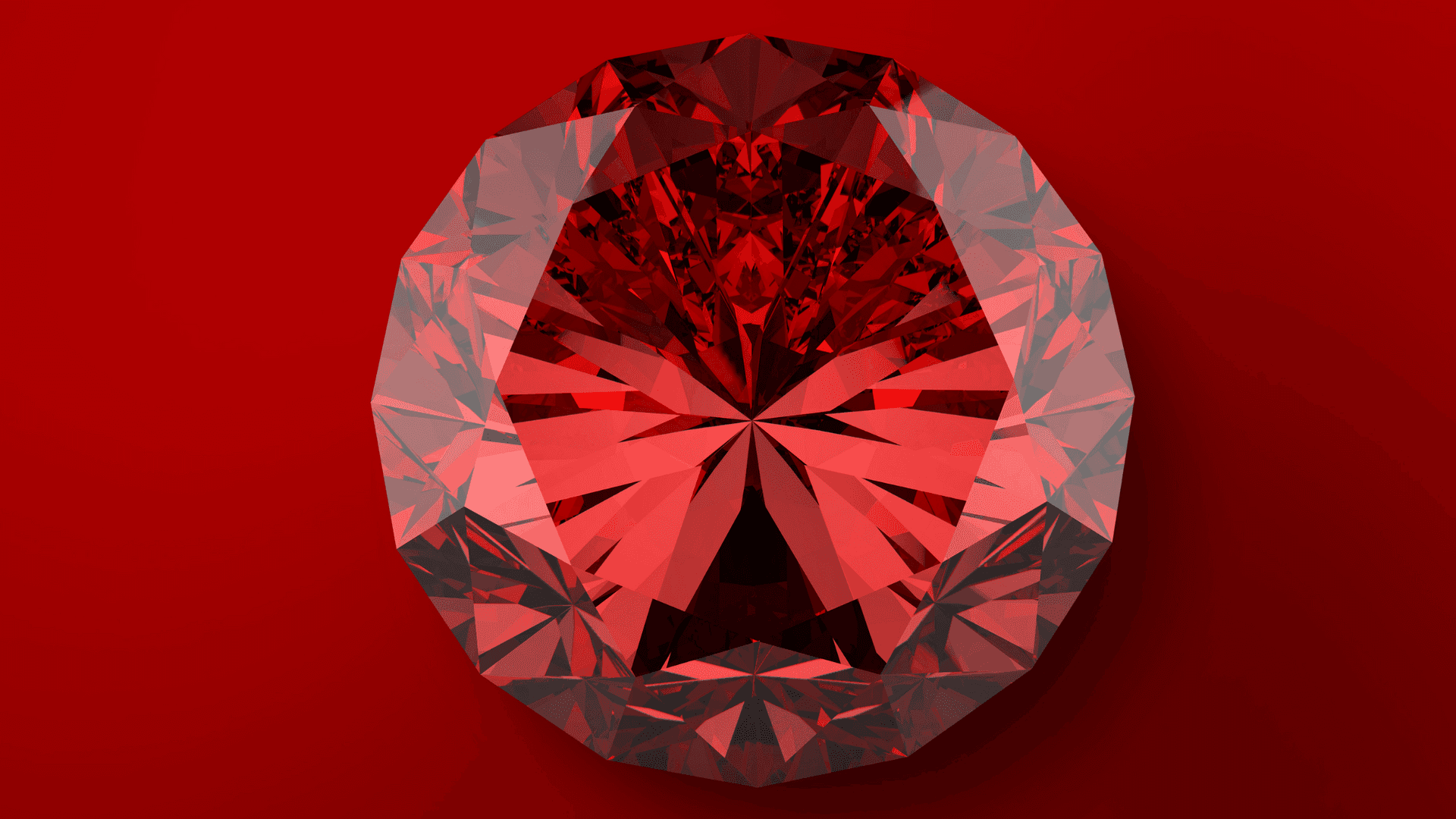 Majestic Red Diamond Wallpaper