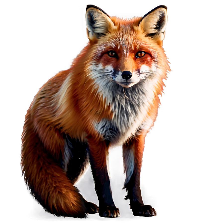 Majestic Red Fox Png 7 PNG