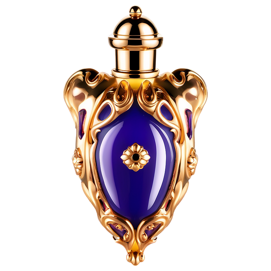 Majestic Royal Perfume Bottle Png Xxe4 PNG