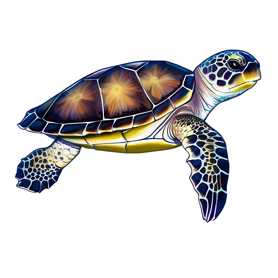 Majestic Sea Turtle Majesty Png 05242024 PNG