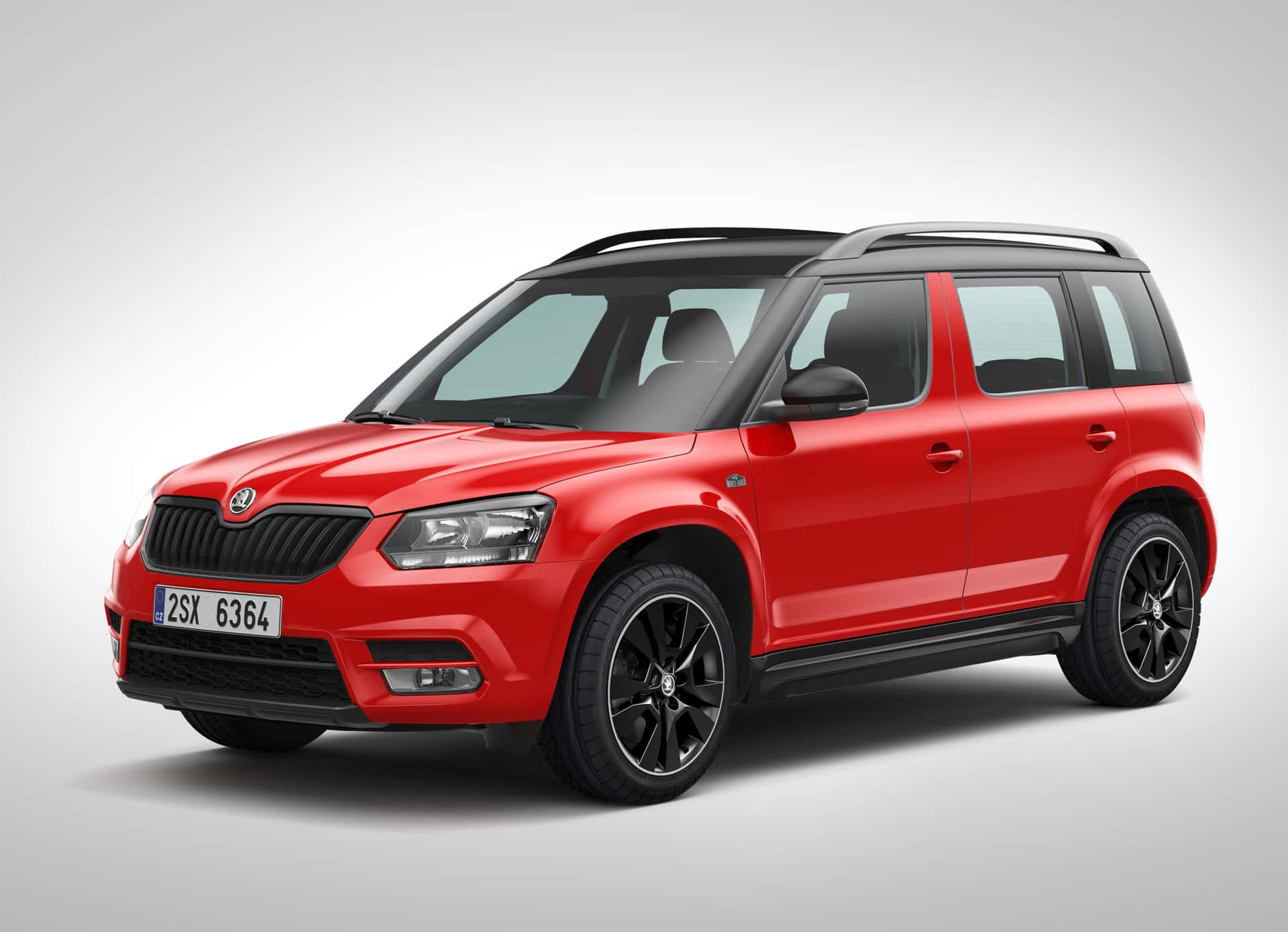 Majestic Skoda Yeti In Sunshine Highway Wallpaper