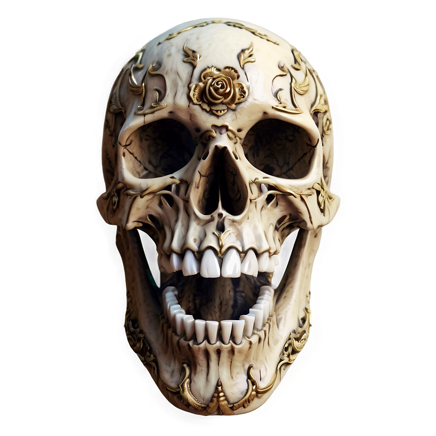 Majestic Skull Graphic Png C PNG