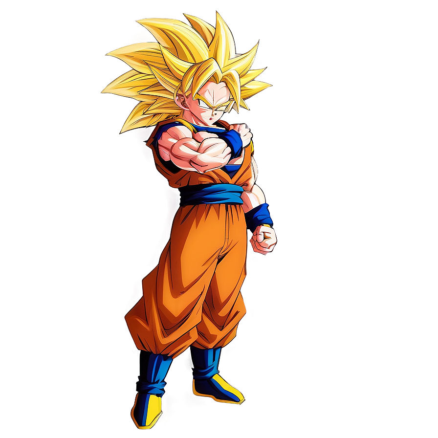 Majestic Ssj3 Goku Artwork Png Ltk PNG