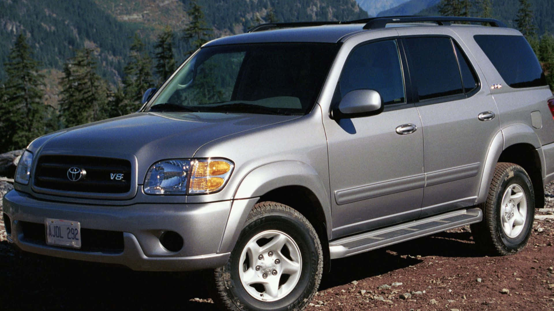 Majestic Toyota Sequoia Enthralling The Backroads Wallpaper