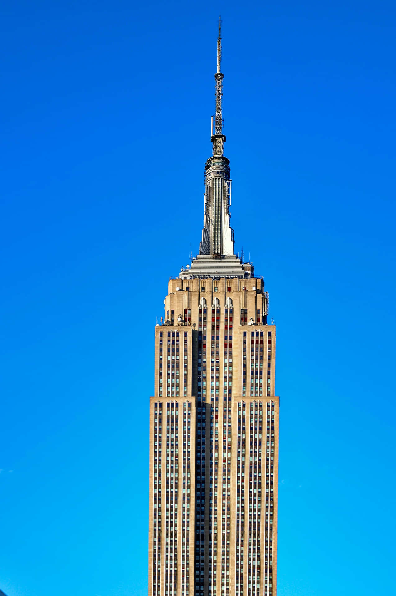 Majestic View Of The Empire State Building