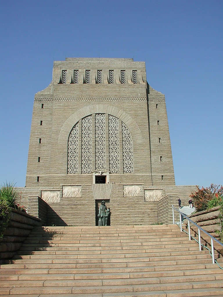 Majestic View Of Voortrekker Monument, Pretoria, South Africa Wallpaper