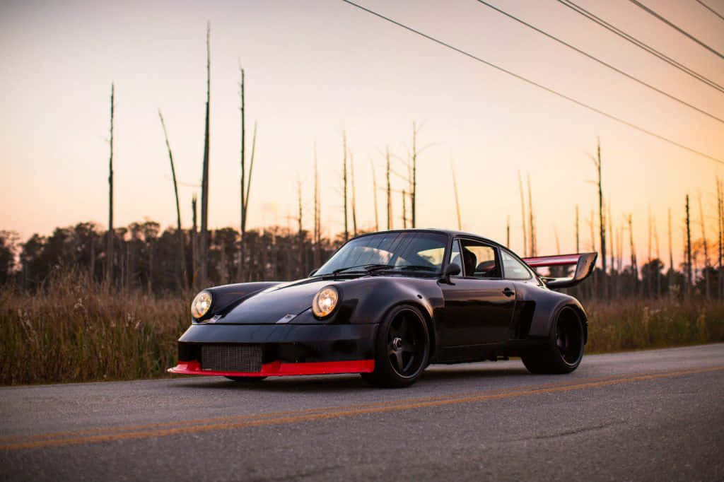 Majestic Vintage Porsche 930 In Pristine Condition Wallpaper