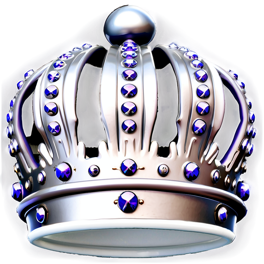 Majestic White Crown Png 06252024 PNG