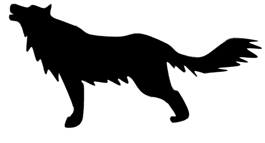 Download Majestic Wolf Silhouette 