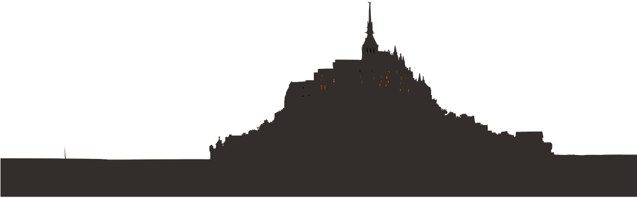 Majestic_ Castle_ Silhouette_at_ Dusk.png PNG