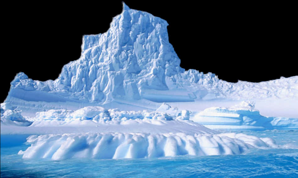 Majestic_ Iceberg_ Formation PNG