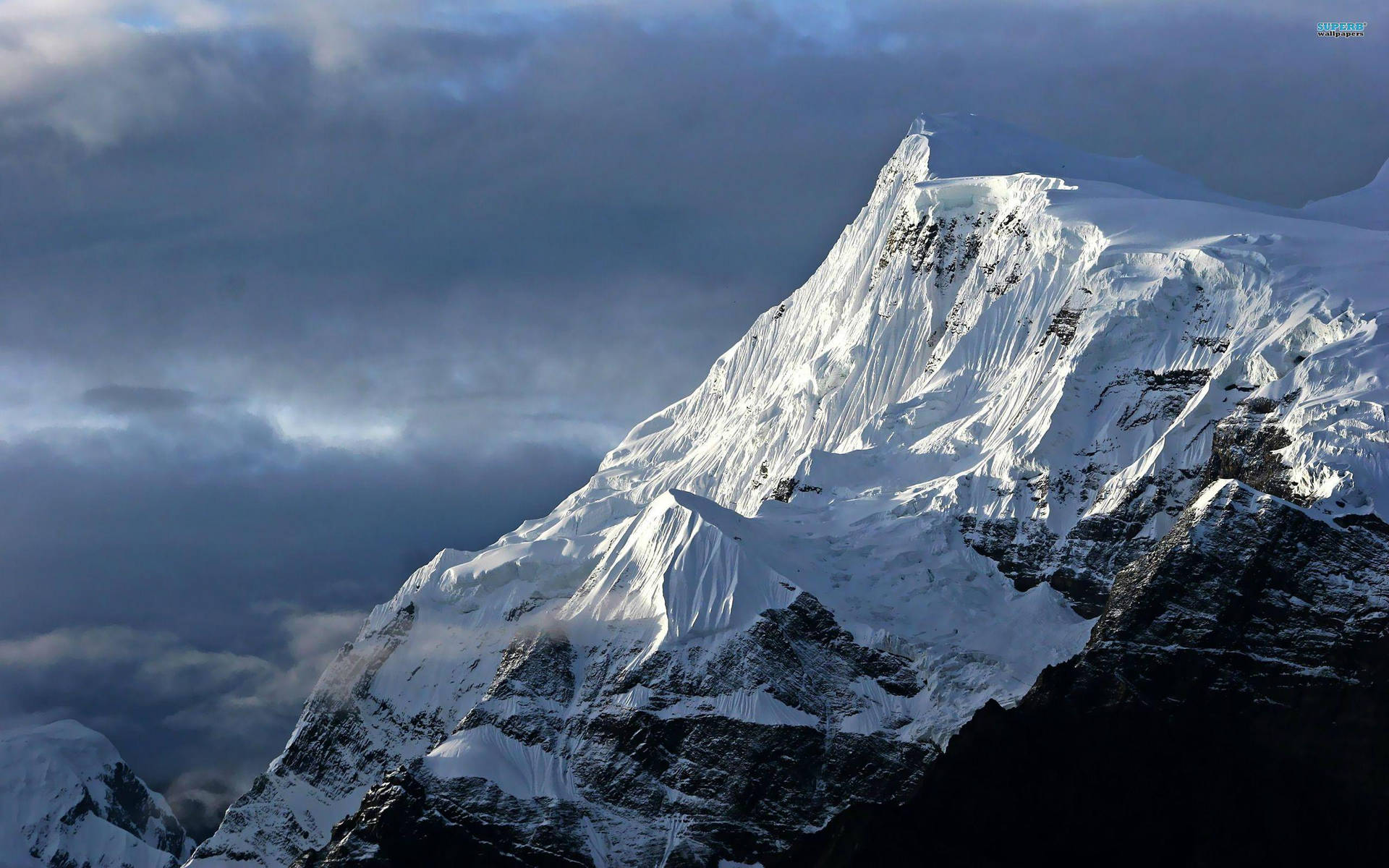 Majestic_ Mountain_ Peak_ Sunlit SVG