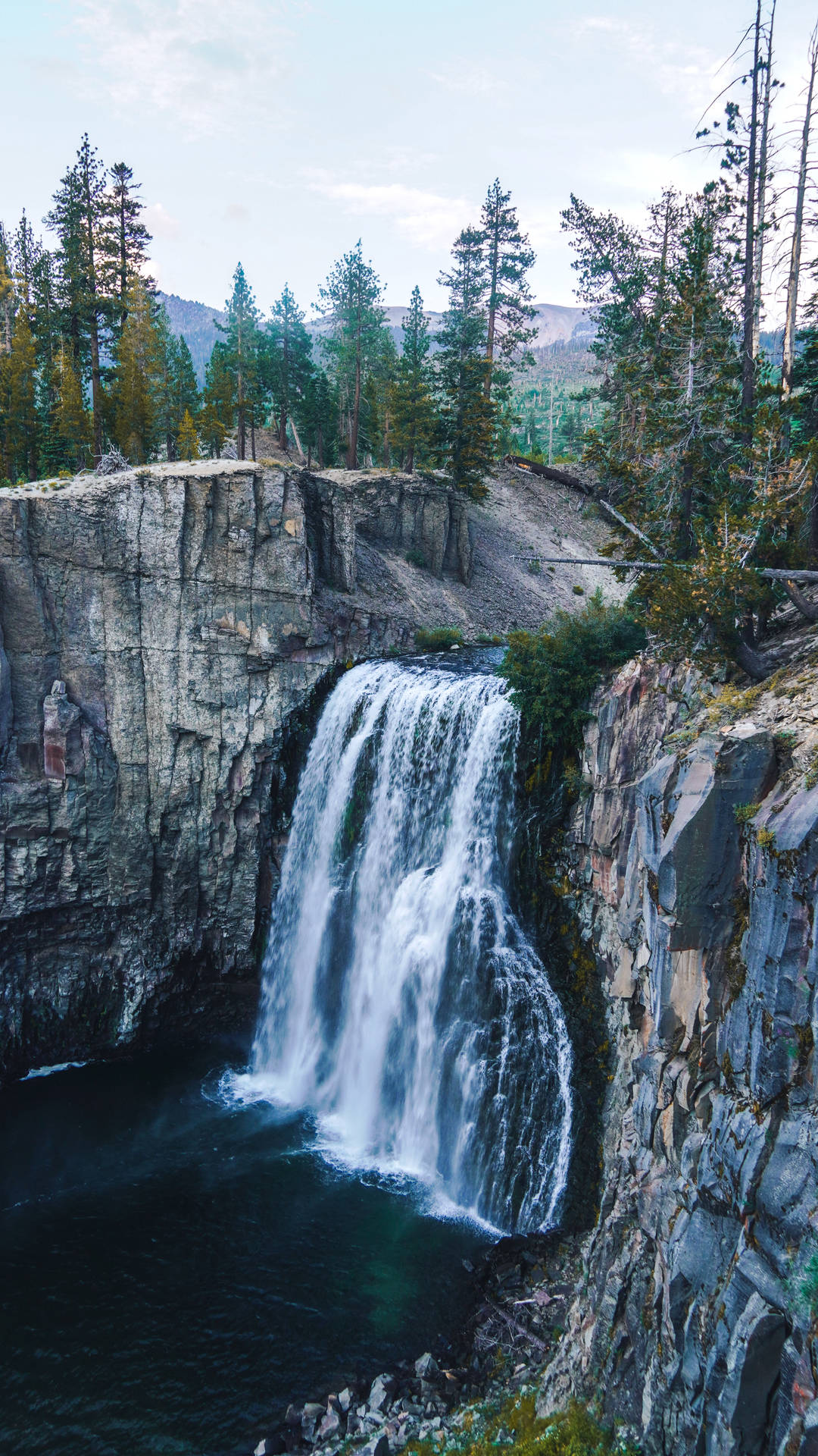 Majestic_ Mountain_ Waterfall SVG
