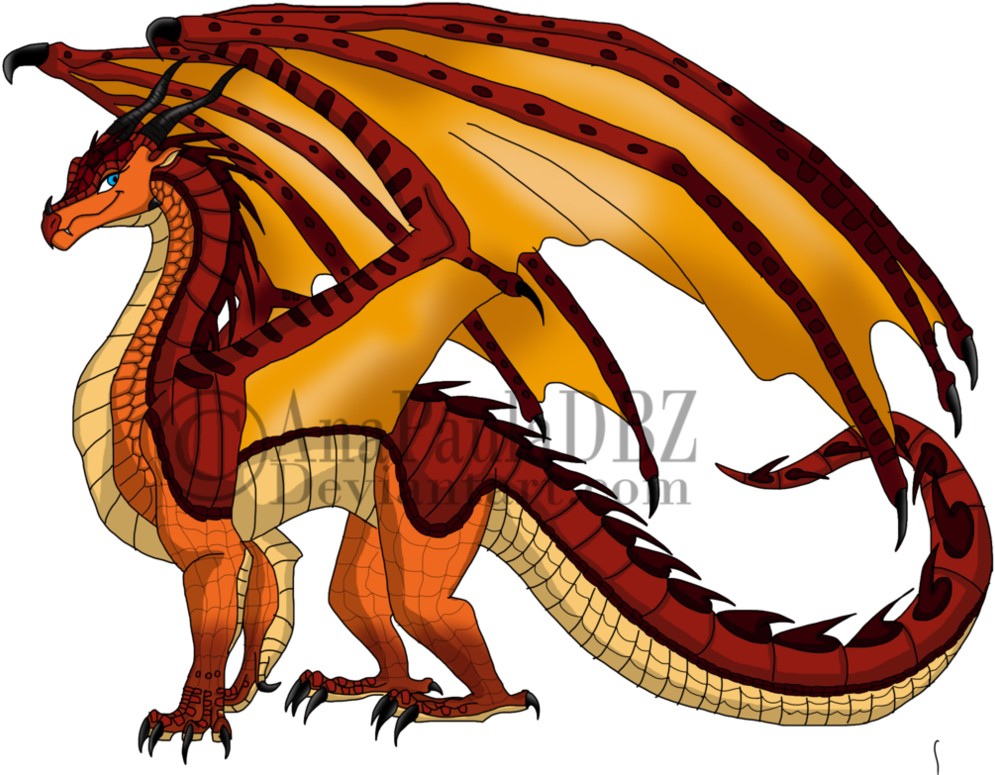 Majestic_ Red_ Dragon_ Illustration PNG