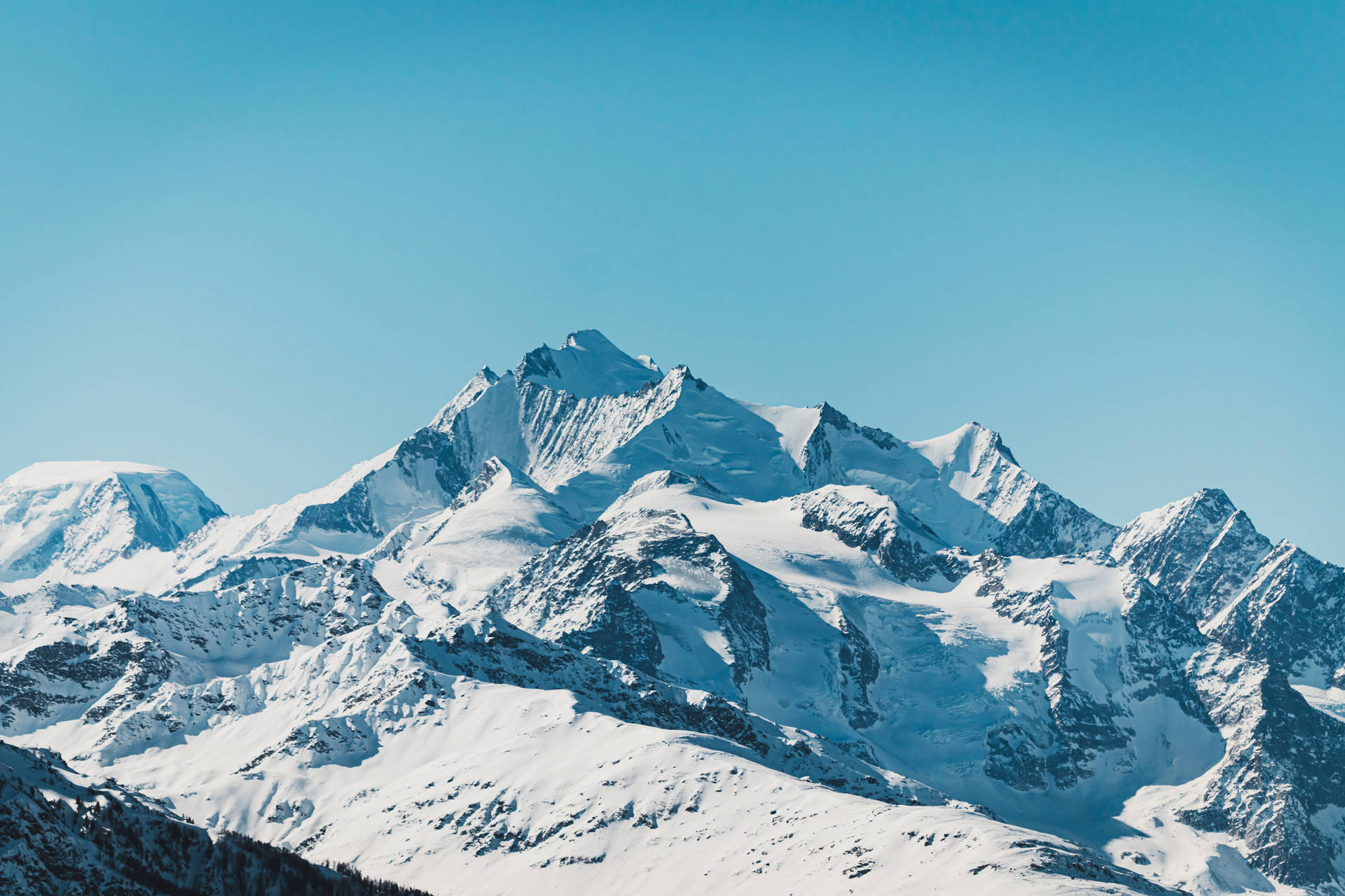Majestic_ Snow_ Capped_ Mountain_ Peaks SVG