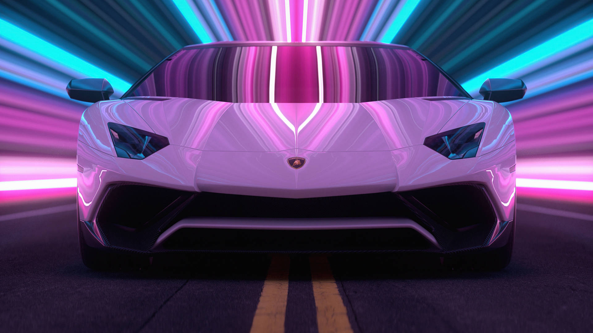 Majesty In Motion - A Lamborghini In Stunning 4k Wallpaper