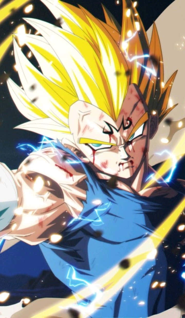 Dödamajin Vegeta (this Could Work As A Computer Or Mobile Wallpaper Title, But It Depends On The Context And Style) Wallpaper