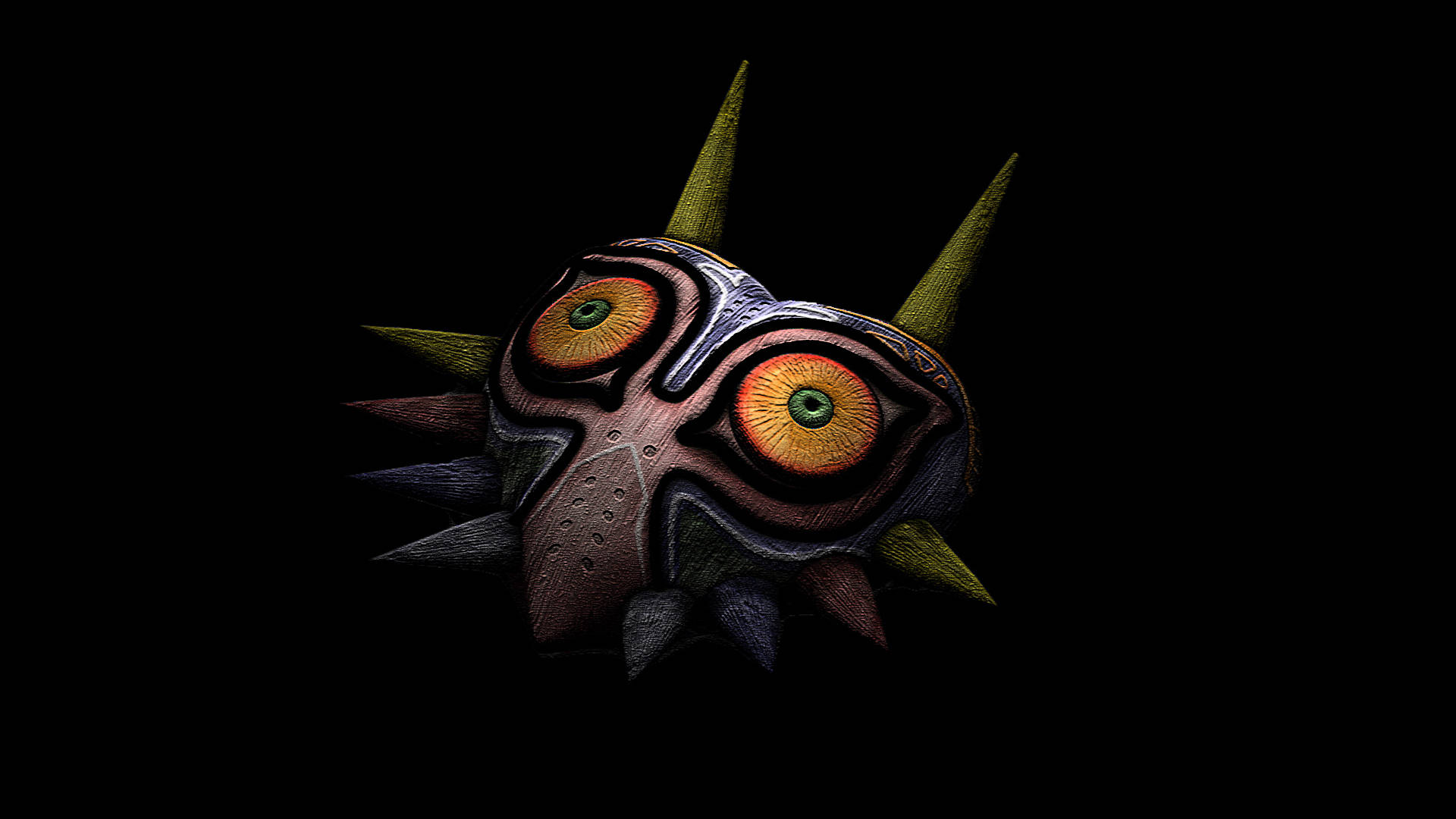 Majora's Mask Painting In Dark