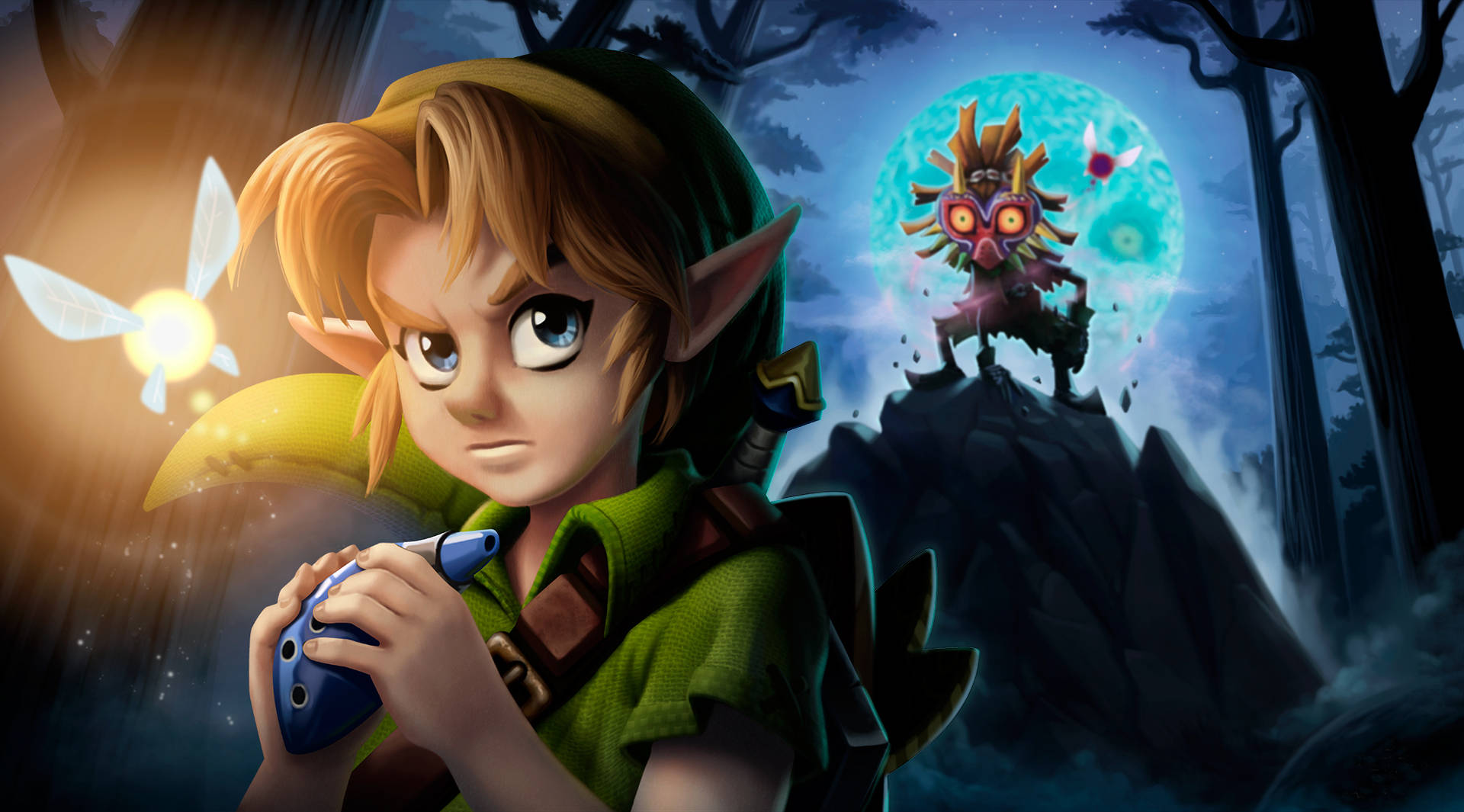Majora's Mask With Link