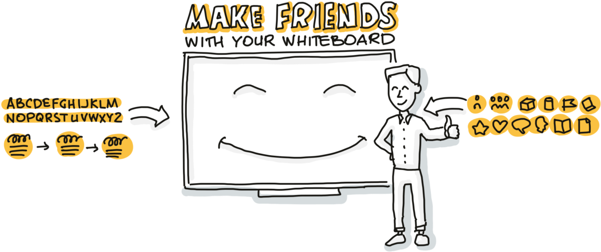 Make Friends With Your Whiteboard PNG