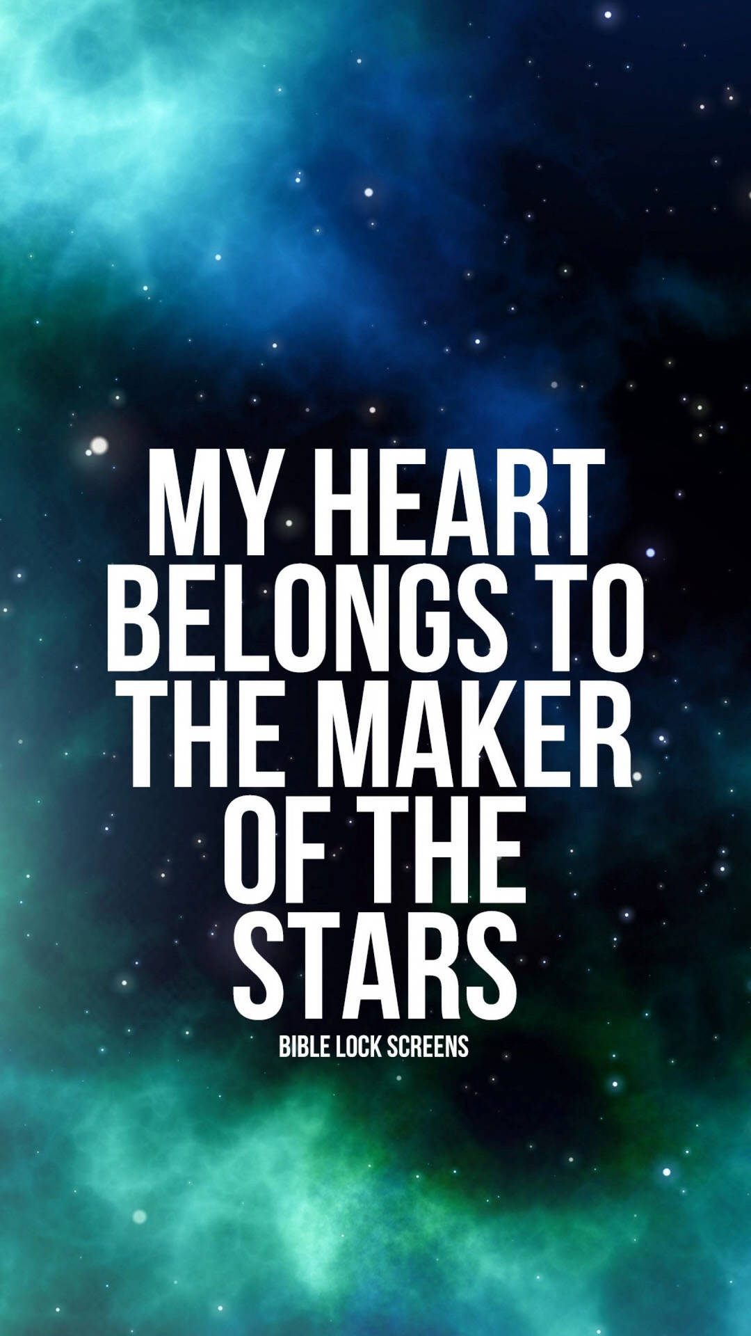 Maker Of The Stars Inspirational Phone Wallpaper Wallpaper