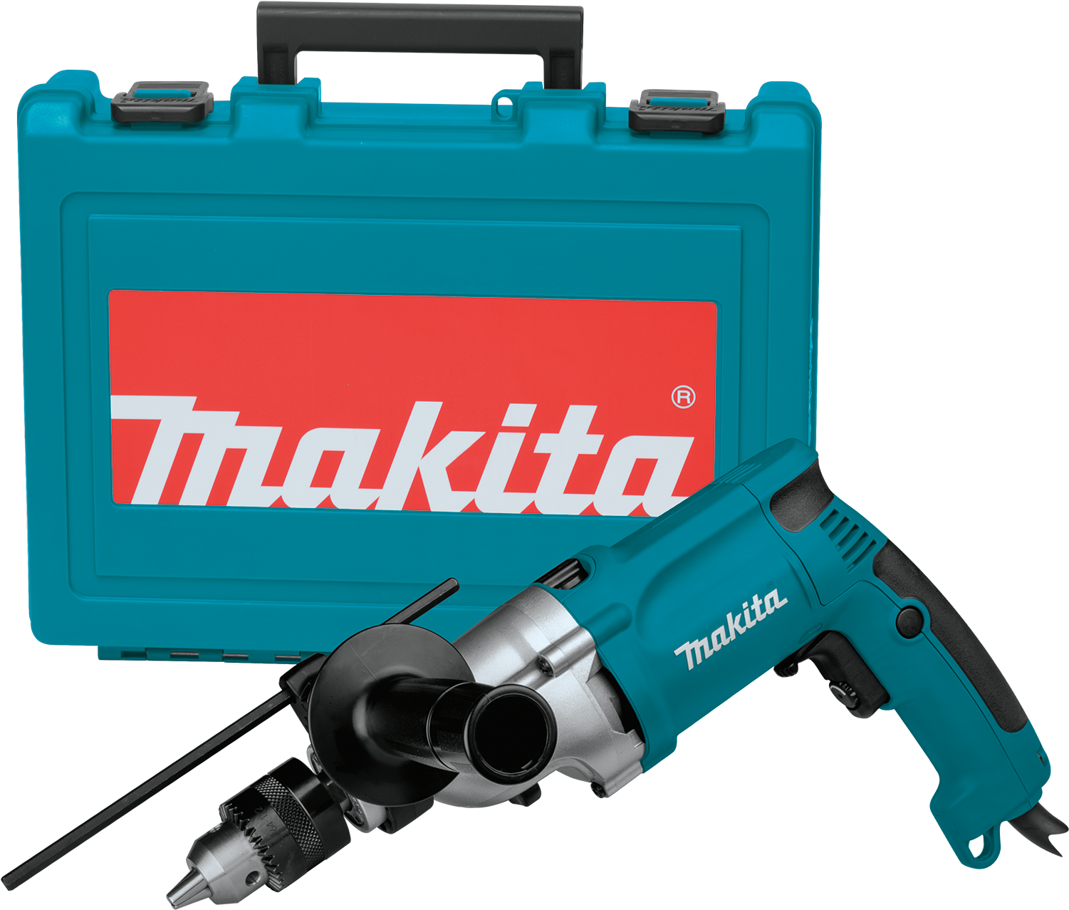 Makita Electric Drillwith Case PNG