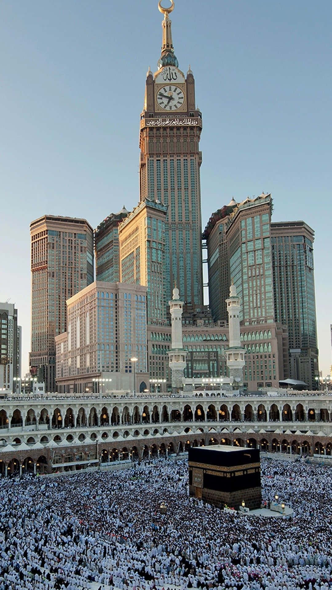 Lasagrada Mezquita Al-haram En Makkah, Reino De Arabia Saudita.
