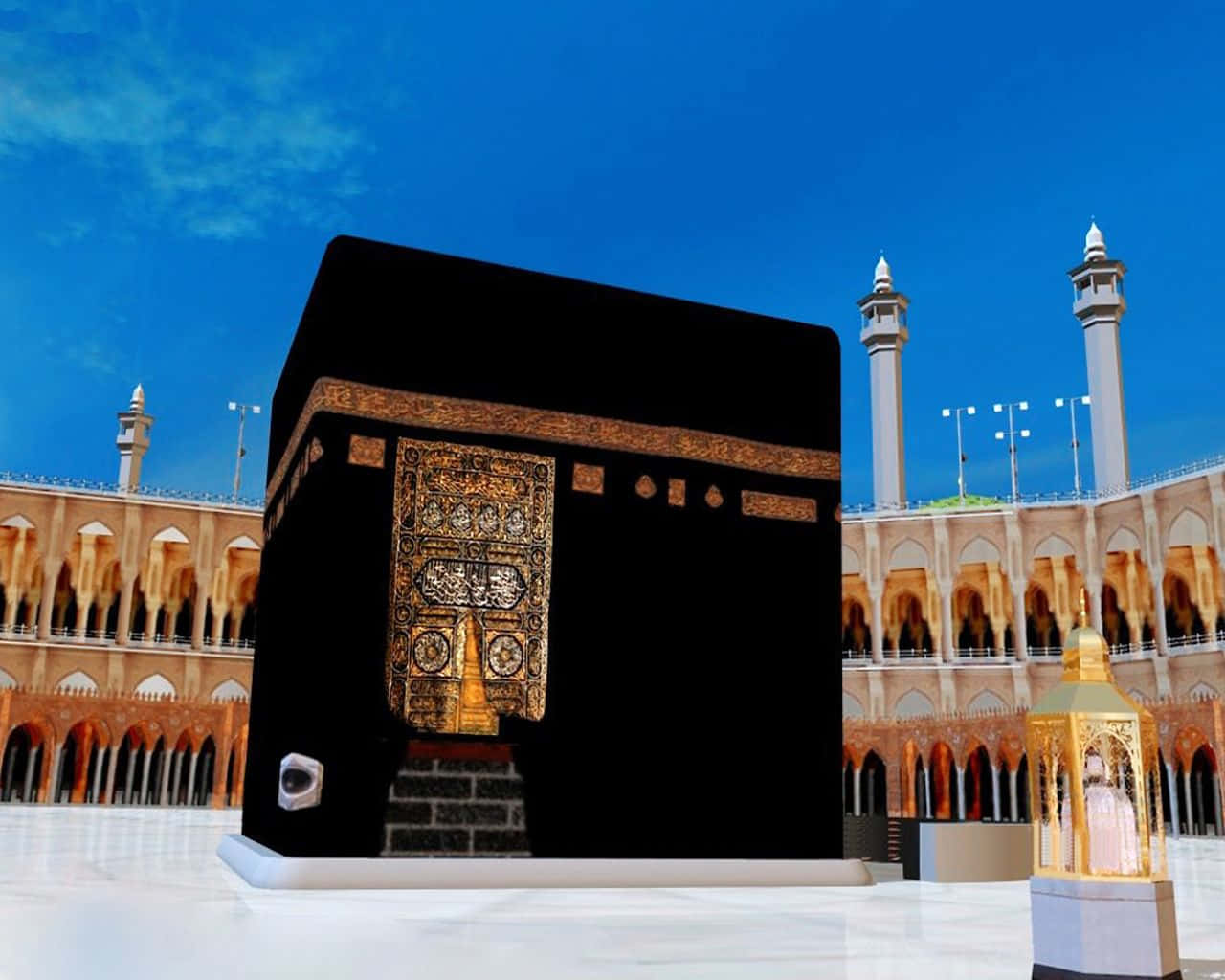 Einwunderschönes Bild Der Heiligen Stadt Mekka, Saudi-arabien.