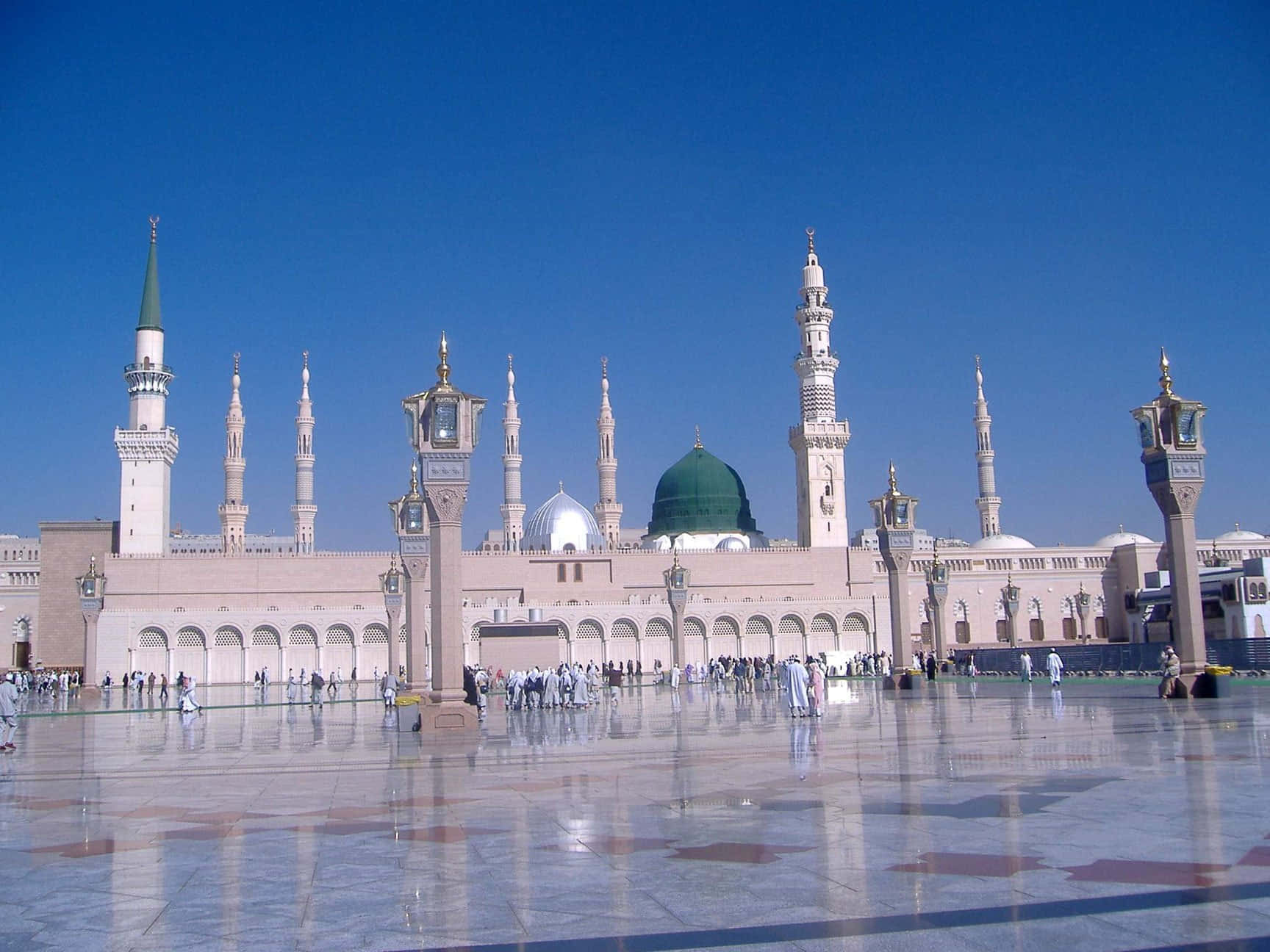 Unaimpresionante Vista De La Sagrada Ciudad De La Meca